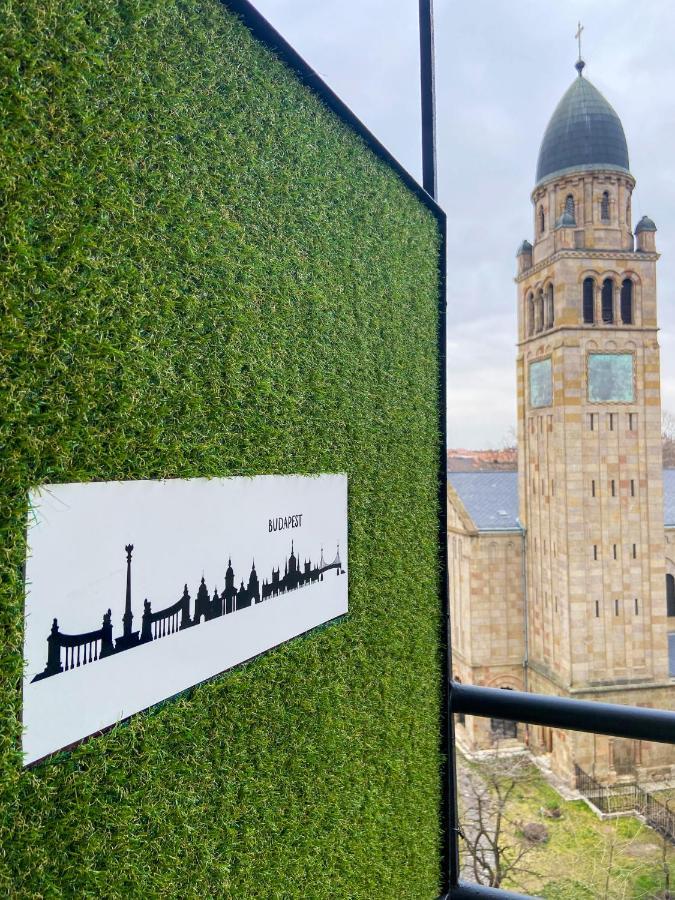 Fresh Smartly Designed Studio Flat & Sunny Balcony Budapest Eksteriør bilde